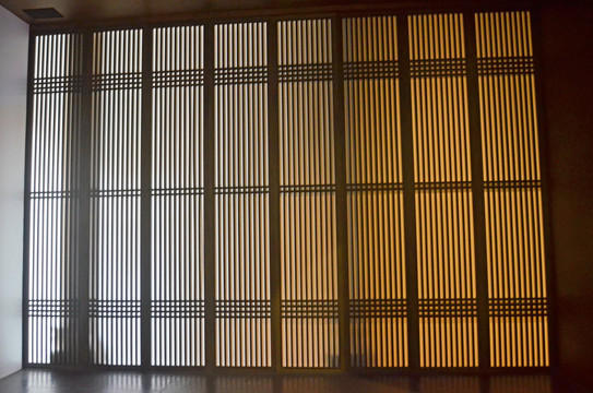 茶室木窗户