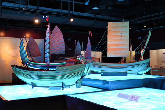 航海博物馆帆船模型