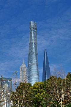 上海城市地标建筑群