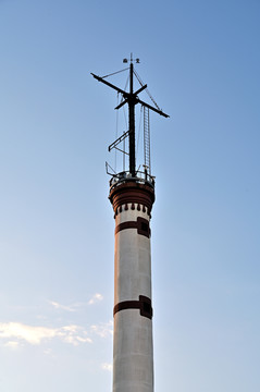 上海十六铺码头的航标塔