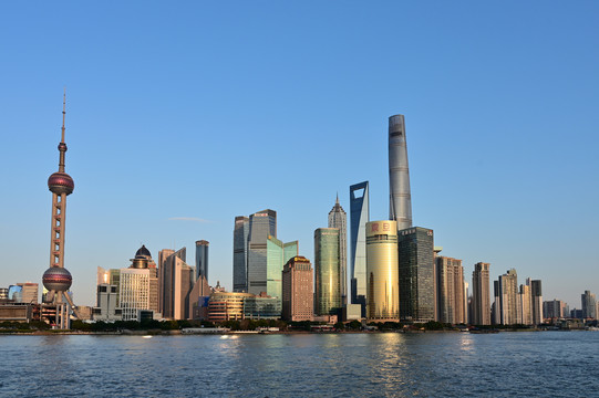 上海外滩黄浦江建筑群