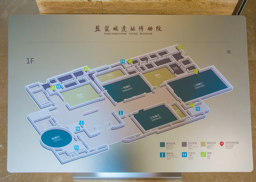 盘龙城博物院平面图