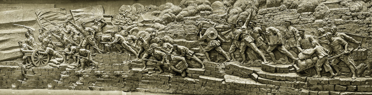 八一南昌起义巨幅雕塑