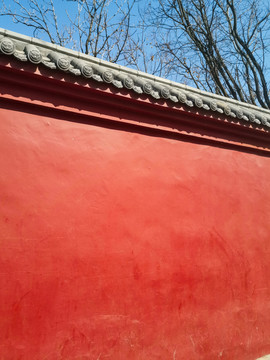 中式红墙