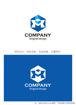 H字母logo设计