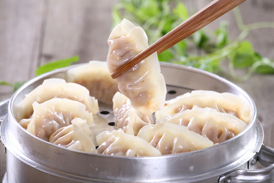 私房玉米蒸饺