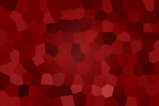 红色几何多边形背景