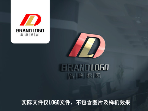 LDDL字母LOGO