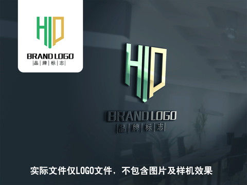 HD字母LOGO