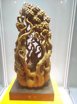 木雕佛