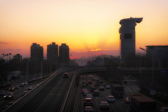 夕阳
