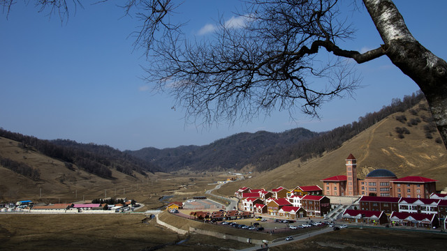 中国的欧洲风情小镇关山草原