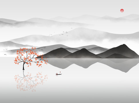 山水画
