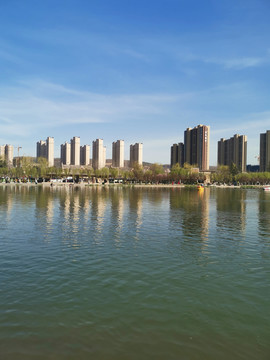 湖景