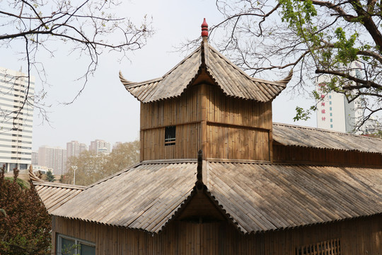 紫荆山公园鸽舍