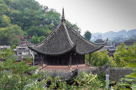湘西凤凰城自然景观