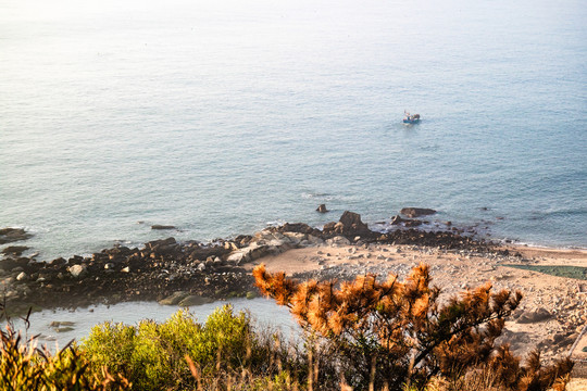 中国福建惠安风车岛风景