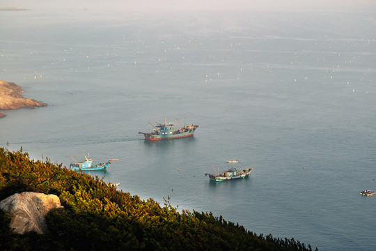 中国福建惠安风车岛风景