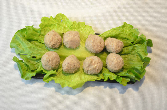手打牛肉丸