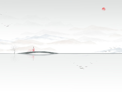 意境山水画