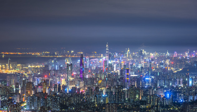 粤港澳大湾区夜景