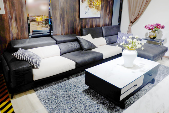 科技布沙发组合设计