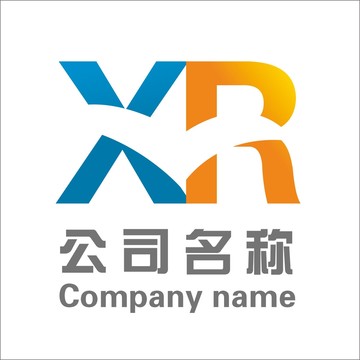 字母XR标志