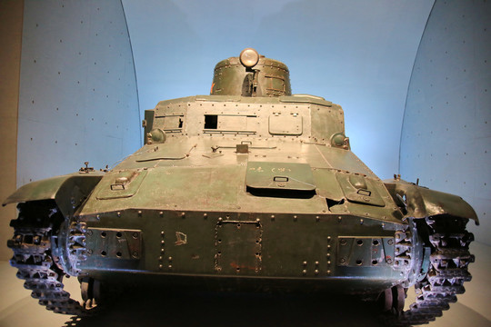 九五式装甲车二战时期