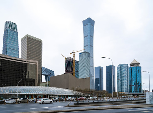 北京中央商务区CBD建筑