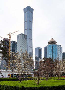 北京中央商务区北京CBD建筑