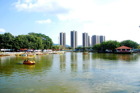 黄江公园景色