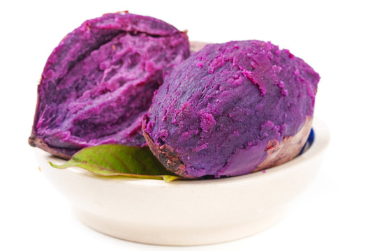 蒸板栗紫薯