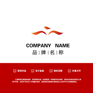 创意鹰logo