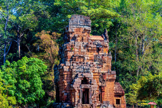 柬埔寨暹粒大吴哥十二塔庙