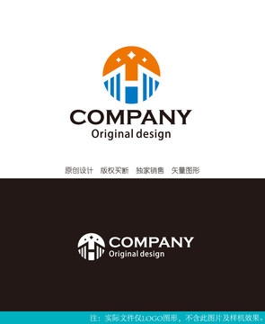H字母logo