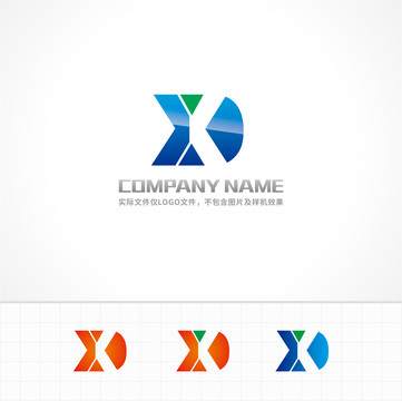 XD字母LOGO