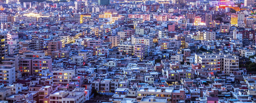 城镇夜景