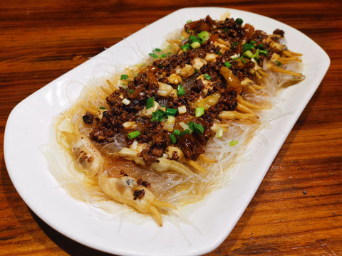 葱油蛏子