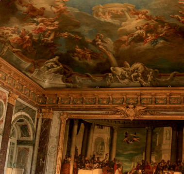 凡尔赛宫的穹顶绘画