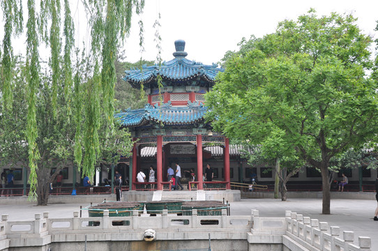 北京中山公园兰亭八柱亭