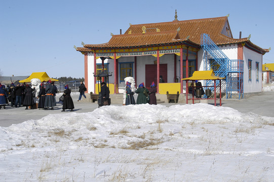 蒙古族庙会