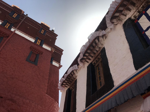 西藏宗教建筑布达拉宫