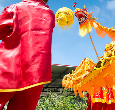 中国传统舞龙节