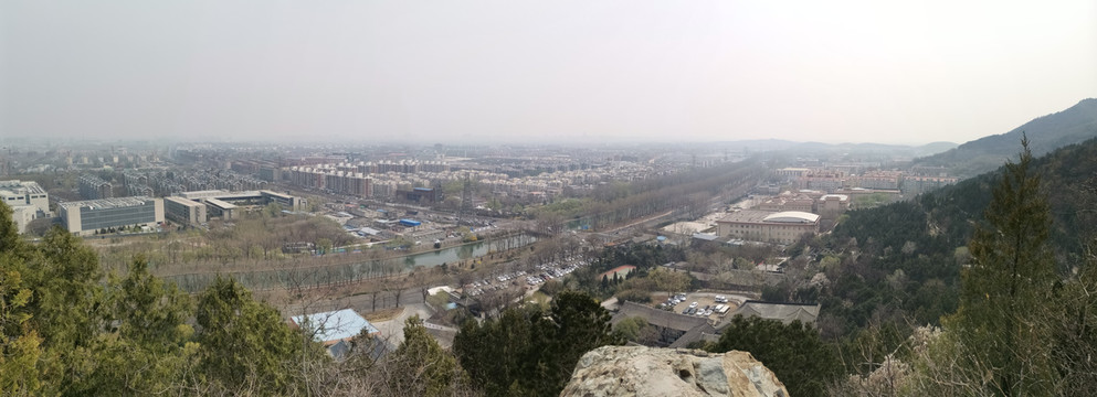 俯瞰俯视城市