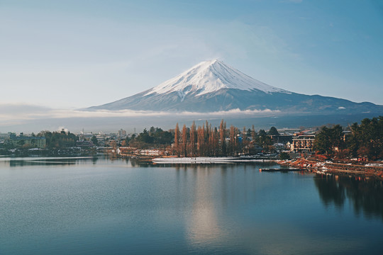 富士山冬季