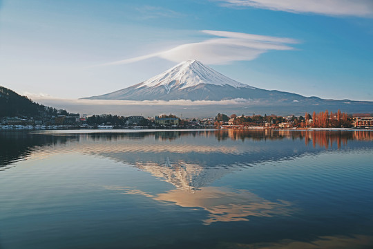 富士山冬季