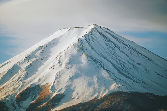 富士山冬季