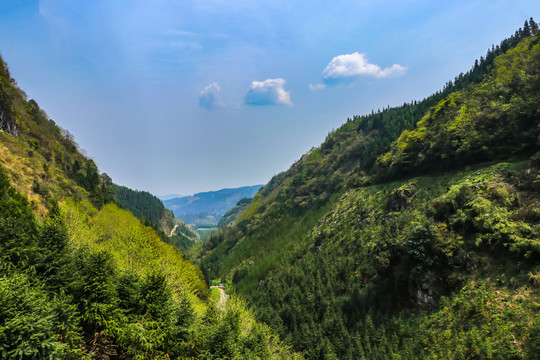 高山峡谷