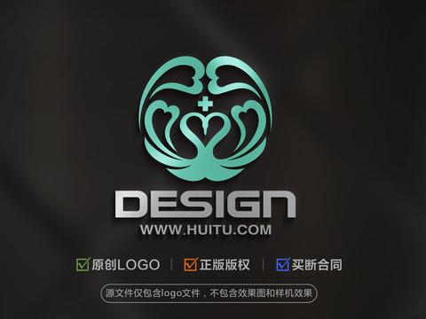 天鹅医院LOGO