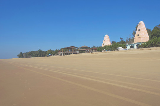 莆田湄洲岛黄金沙滩